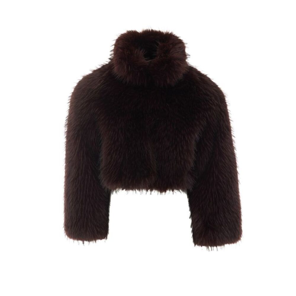 Pinko Women Gravina Faux Fur Jacket
